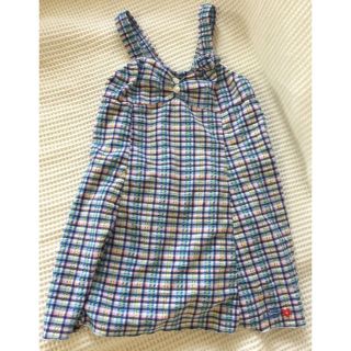 ミキハウス(mikihouse)のお値下げ！！ミキハウス☆可愛い♡チェック柄女の子水着☆120センチ(水着)