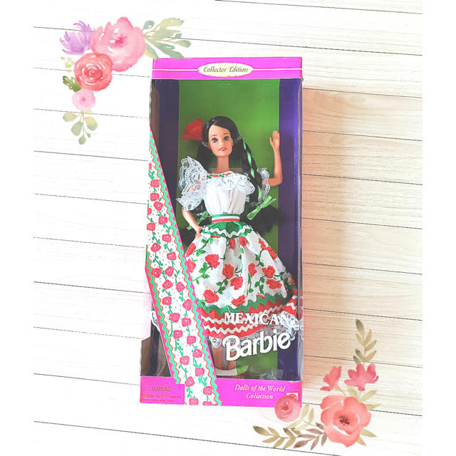 Barbie(バービー)の最終お値下げ❣️レア✨メキシカンバービー人形🌹コレクターにも❤️ キッズ/ベビー/マタニティのおもちゃ(ぬいぐるみ/人形)の商品写真