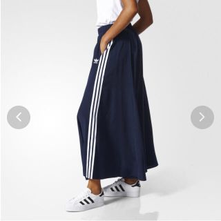 アディダス(adidas)のadidas オリジナルス スカート3STRIPES LONG SKIRT XS(ロングスカート)