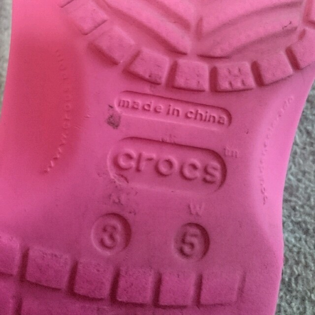 crocs(クロックス)のメグメグ様専用☆クロックス☆約20センチ  キッズ/ベビー/マタニティのキッズ靴/シューズ(15cm~)(サンダル)の商品写真