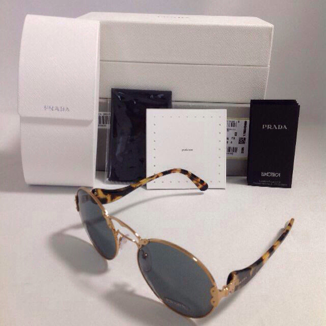 フレームカ PRADA SPR55T ラウンドサングラス の通販 by ぺろん's shop
