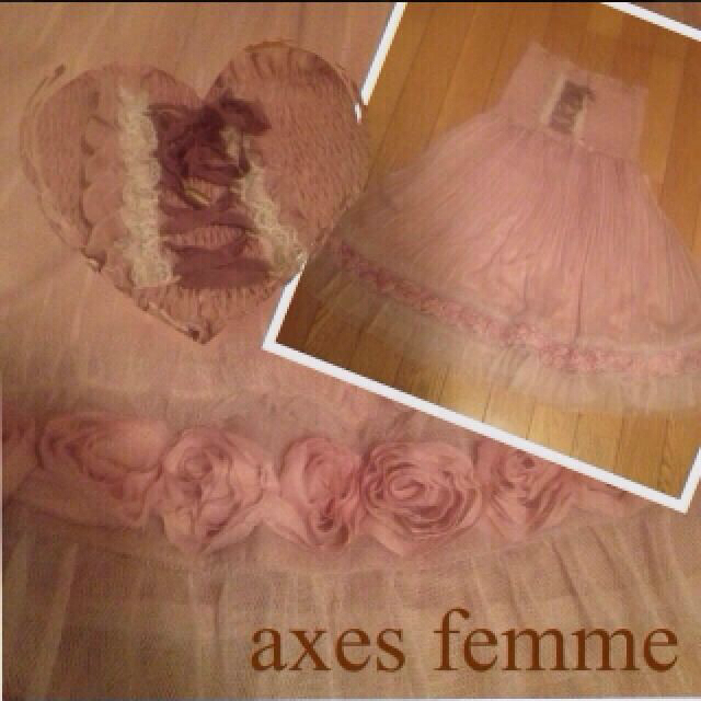 axes femme(アクシーズファム)のさとな様 専用出品♥︎+.＊ レディースのスカート(ひざ丈スカート)の商品写真