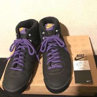 ナイキ(NIKE)のNike Air Magma ナイキ エアマグマ 黒紫 26.5cm(スニーカー)