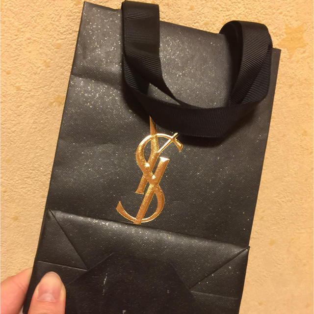 Yves Saint Laurent Beaute(イヴサンローランボーテ)の[未使用]YSL ミニショッパー ラメ レディースのバッグ(ショップ袋)の商品写真