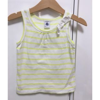 プチバトー(PETIT BATEAU)のプチバトー ボーダータンクトップ  94㎝(Tシャツ/カットソー)