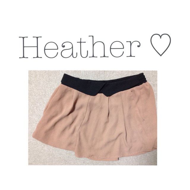 heather(ヘザー)のHeather 今季 ♡ レディースのパンツ(キュロット)の商品写真