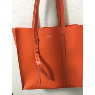 ケイトスペードサタデー(KATE SPADE SATURDAY)の【美品】夏にぴったり♡オレンジ トートバック(トートバッグ)