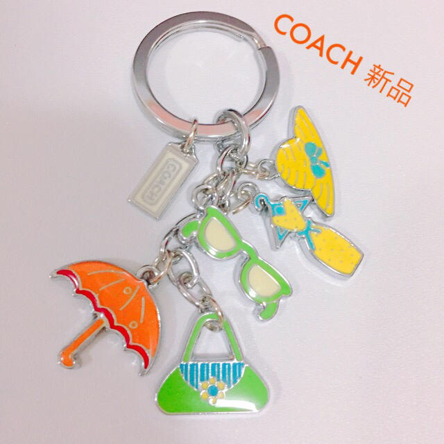 COACH(コーチ)のCOACH キーチャーム 新品 ハンドメイドのファッション小物(バッグチャーム)の商品写真