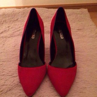 heel❤︎red(ミュール)