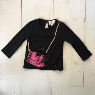 ケイトスペードニューヨーク(kate spade new york)の美品 kate spead ロングTシャツ 6M 68cm(Ｔシャツ)