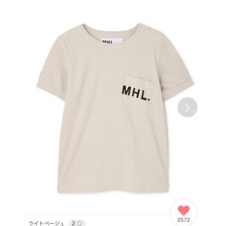 マーガレットハウエル(MARGARET HOWELL)のMARGARET HOWELL 限定 ベージュ 超美品 レア(Tシャツ(半袖/袖なし))