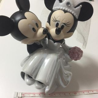 ディズニー(Disney)の美品✨ハワイ購入🇺🇸ミッキーミニー💕ウェディング置き物💕(置物)