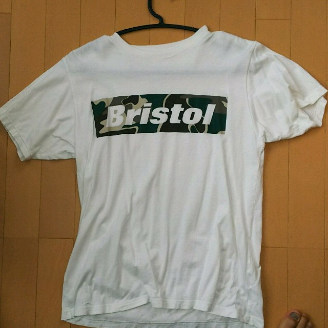 F.C.R.B.(エフシーアールビー)の【S】白 F.C.Real Bristol BOXLOGO Tee メンズのトップス(Tシャツ/カットソー(半袖/袖なし))の商品写真