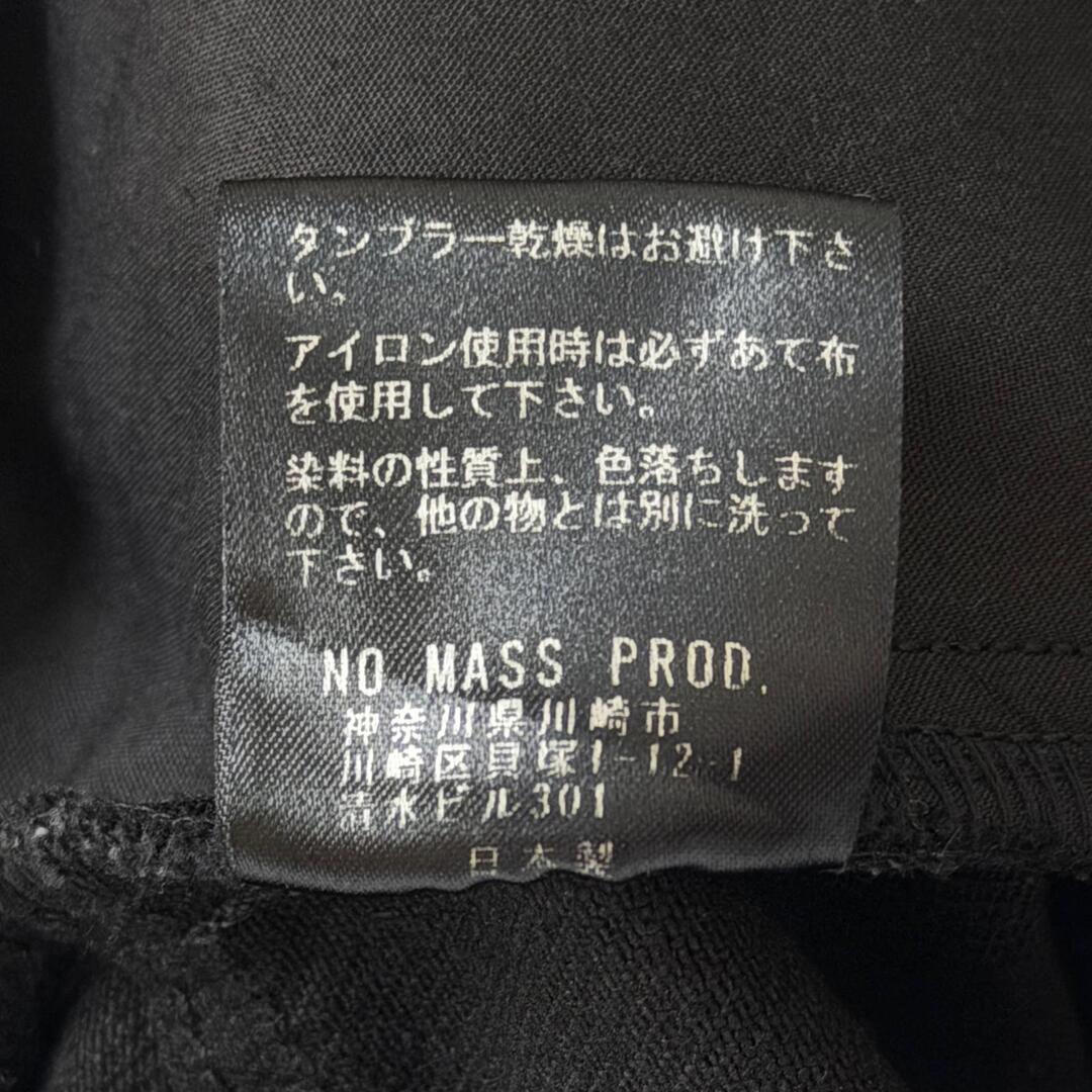 参考上代35200円 未使用 NO MASS PROD. 2WAY CARGO BAGGY JEANS カーゴ