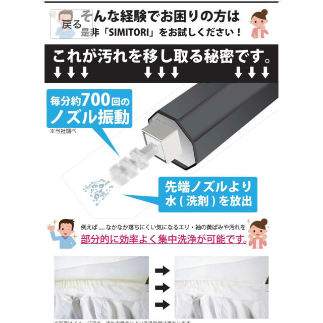 KOKI(皇貴) SIMITORI(シミトリ) ポータブル 洗濯機 スマホ/家電/カメラの生活家電(洗濯機)の商品写真