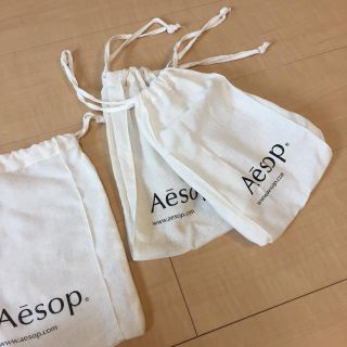 イソップ(Aesop)の残り2点 Aesop ショッパー袋(ショップ袋)