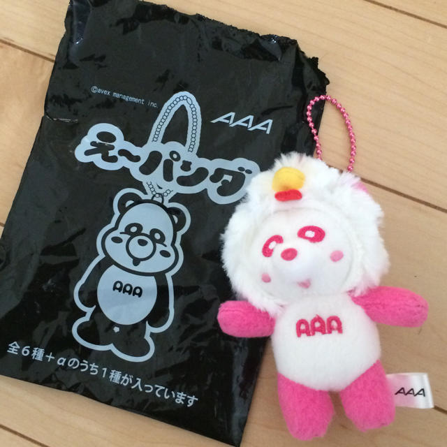 AAA(トリプルエー)のAAA  え〜パンダ  ピンク エンタメ/ホビーのタレントグッズ(アイドルグッズ)の商品写真