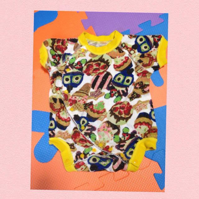 F.O.KIDS(エフオーキッズ)のparty party  ロンパース キッズ/ベビー/マタニティのベビー服(~85cm)(ロンパース)の商品写真