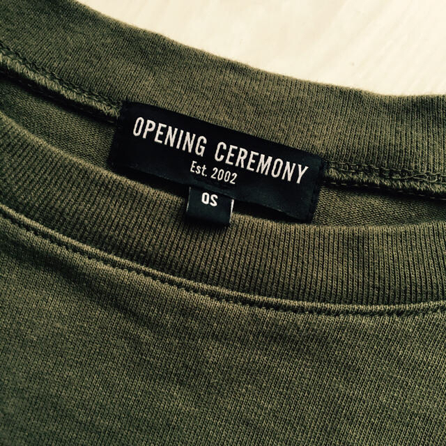 OPENING CEREMONY(オープニングセレモニー)のOPENING CEREMONY  レースアップTシャツ レディースのトップス(Tシャツ(半袖/袖なし))の商品写真