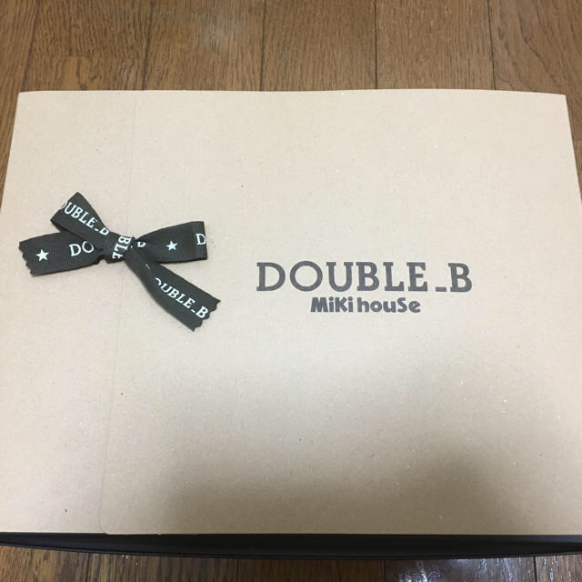 DOUBLE.B(ダブルビー)のDOUBLE_Bバスポンチョ キッズ/ベビー/マタニティのキッズ/ベビー/マタニティ その他(その他)の商品写真