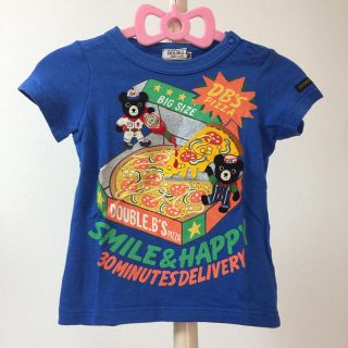 ダブルビー(DOUBLE.B)のKIKy様♡ダブルビー♡pizzaTシャツ 80センチ(Ｔシャツ)