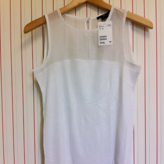 エイチアンドエム(H&M)のＨ＆Ｍ ラメタンク(Tシャツ(半袖/袖なし))