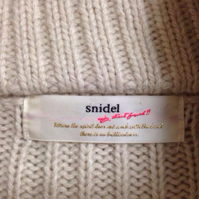 SNIDEL(スナイデル)のsnidel○ニットカーディガン レディースのトップス(ニット/セーター)の商品写真