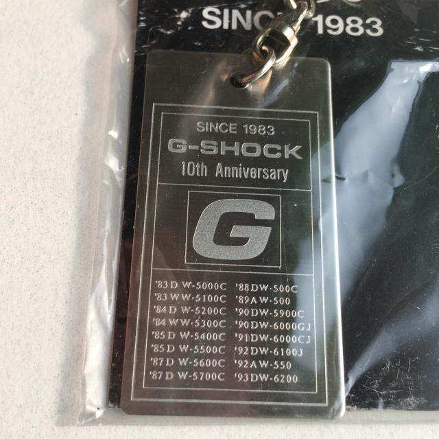 G-SHOCK(ジーショック)のG－SHOCK 10th Anniversary メンズのファッション小物(キーホルダー)の商品写真