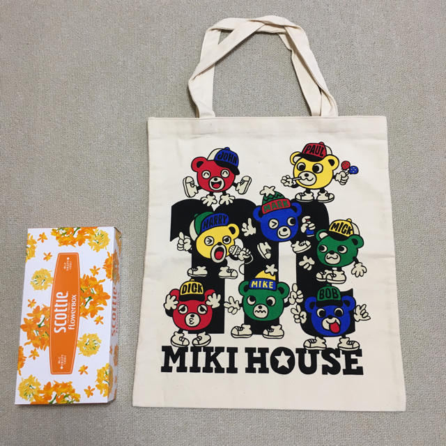 mikihouse(ミキハウス)のmikihouseトートバッグ☆新品未使用 レディースのバッグ(トートバッグ)の商品写真