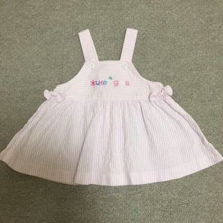 クレージュ(Courreges)のクレージュ ジャンパースカート ワンピース 90cm(ワンピース)