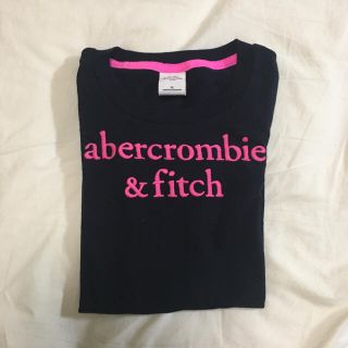 アバクロンビーアンドフィッチ(Abercrombie&Fitch)のアバクロ♡美品♡ピンク×ブラック♡(Tシャツ(半袖/袖なし))