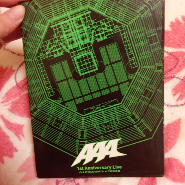 AAA(トリプルエー)のAAA 1st Anniversary Live 日本武道館 DVD エンタメ/ホビーのDVD/ブルーレイ(ミュージック)の商品写真