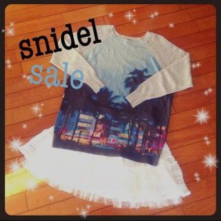 スナイデル(SNIDEL)のスナイデルニット💜(ニット/セーター)