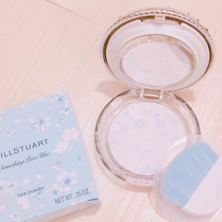 ジルスチュアート(JILLSTUART)の深夜限定値下げ！美品♡サムシングピュアブルーフェイスパウダー(フェイスパウダー)