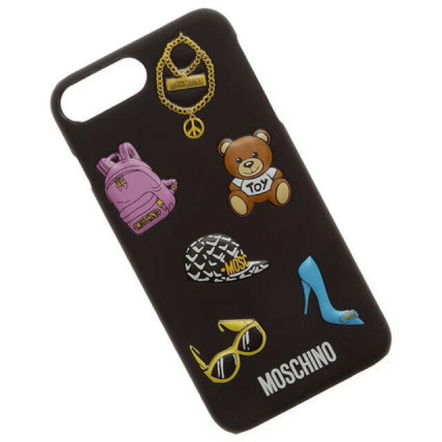 新品未使用★MOSCHINO★17SS iPhone 7plus シリコンケース