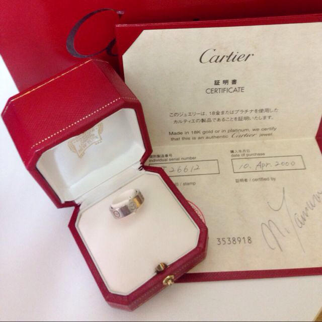 Cartier ラブリング