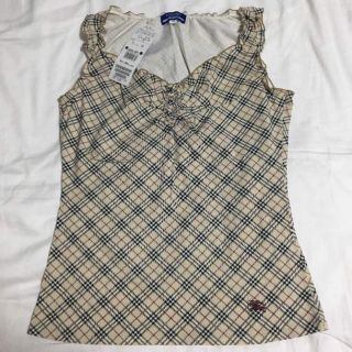 バーバリー(BURBERRY)の【新品】バーバリー ブルーレーベル タンクトップ(タンクトップ)