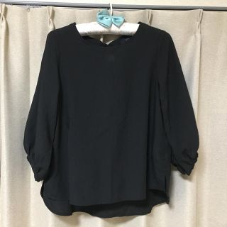 ダブルクローゼット(w closet)の後ろリボンブラウス(シャツ/ブラウス(長袖/七分))