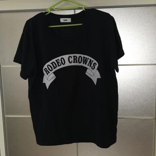 ロデオクラウンズワイドボウル(RODEO CROWNS WIDE BOWL)のRCWB ネイビーTシャツ(Tシャツ(半袖/袖なし))