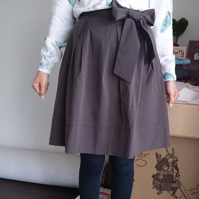 QUEENS COURT(クイーンズコート)のふんわりスカート レディースのスカート(ひざ丈スカート)の商品写真