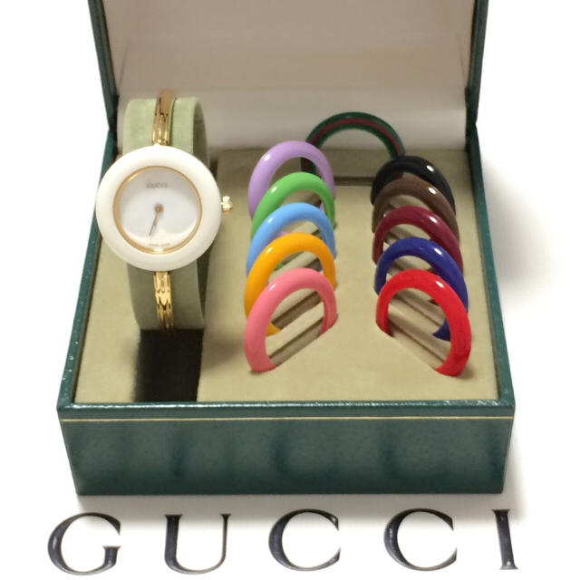 Gucci(グッチ)の10.美品 グッチ GUCCI 時計 レディースのファッション小物(腕時計)の商品写真