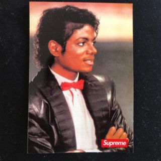 シュプリーム(Supreme)のsupreme micheal jackson ステッカー(Tシャツ/カットソー(半袖/袖なし))