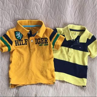 トミーヒルフィガー(TOMMY HILFIGER)の中古☆トミーヒルフィガー 半袖 ポロシャツ 2T 90㎝ 95㎝(Tシャツ/カットソー)