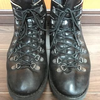 ダナー(Danner)の正規品 Dannerレザーハイカット USA製ブラック 26.5センチ(ブーツ)