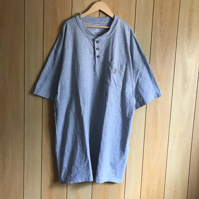 carhartt(カーハート)のUSA古着 BIGTシャツ（2XL）カーハート メンズのトップス(Tシャツ/カットソー(半袖/袖なし))の商品写真