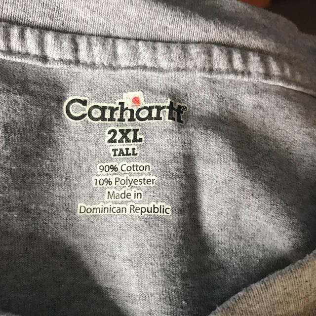 carhartt(カーハート)のUSA古着 BIGTシャツ（2XL）カーハート メンズのトップス(Tシャツ/カットソー(半袖/袖なし))の商品写真