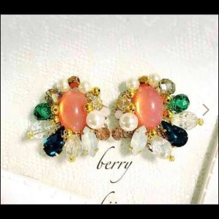 スローブイエナ(SLOBE IENA)のビジューピアス🌼パール、美品(ピアス)