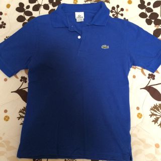 ラコステ(LACOSTE)のブルー ラコステ ポロシャツ 美品(ポロシャツ)