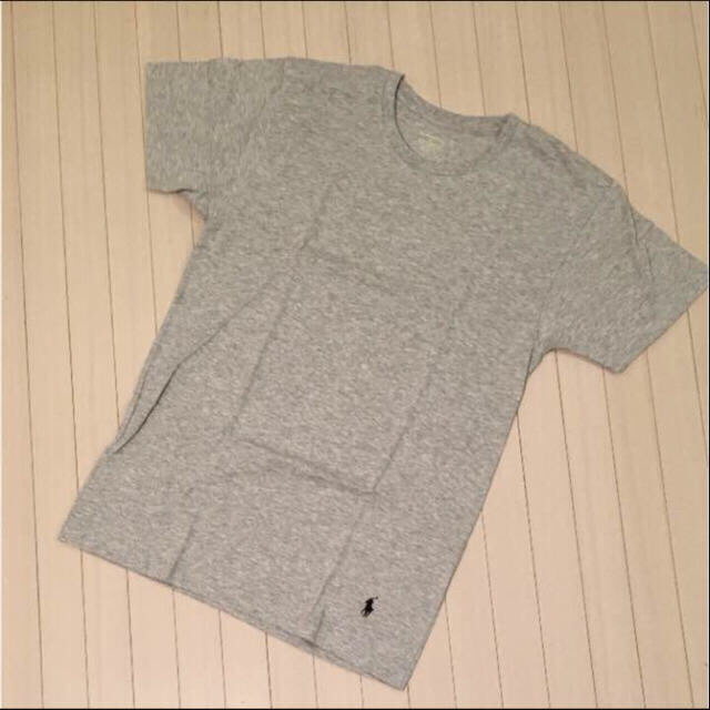 POLO RALPH LAUREN(ポロラルフローレン)の新品 ⭐️ ポロ ラルフローレン クルーネック Tシャツ M グレー  メンズのトップス(Tシャツ/カットソー(半袖/袖なし))の商品写真
