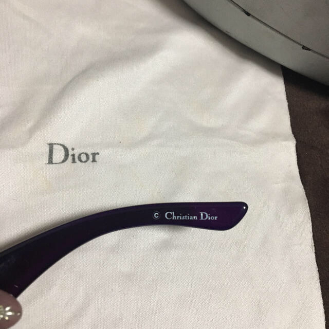 Christian Dior(クリスチャンディオール)のChristian Dior サングラス ケース付 レディースのファッション小物(サングラス/メガネ)の商品写真